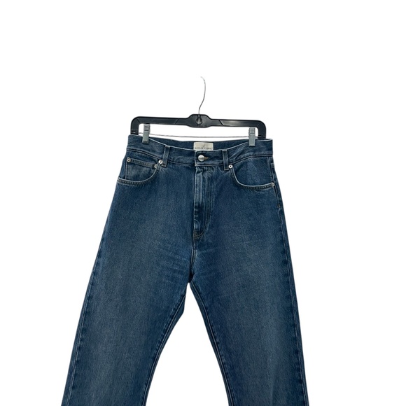 $275 LouLou Studio Wular Straight Cotton Denim Jeans Size 27 - Picture 4 of 11